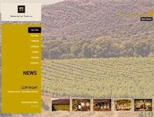 Tablet Screenshot of domaine-tanella.com